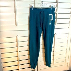 Victoria’s Secret PINK Turquoise Sweatpants size XS.